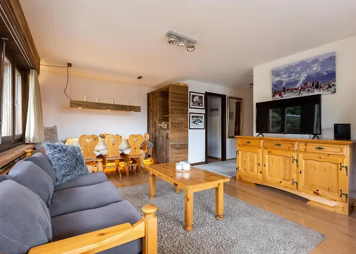 Apartamento App Les Rocailles 9 Family Retreat With Sauna La Tzoumaz